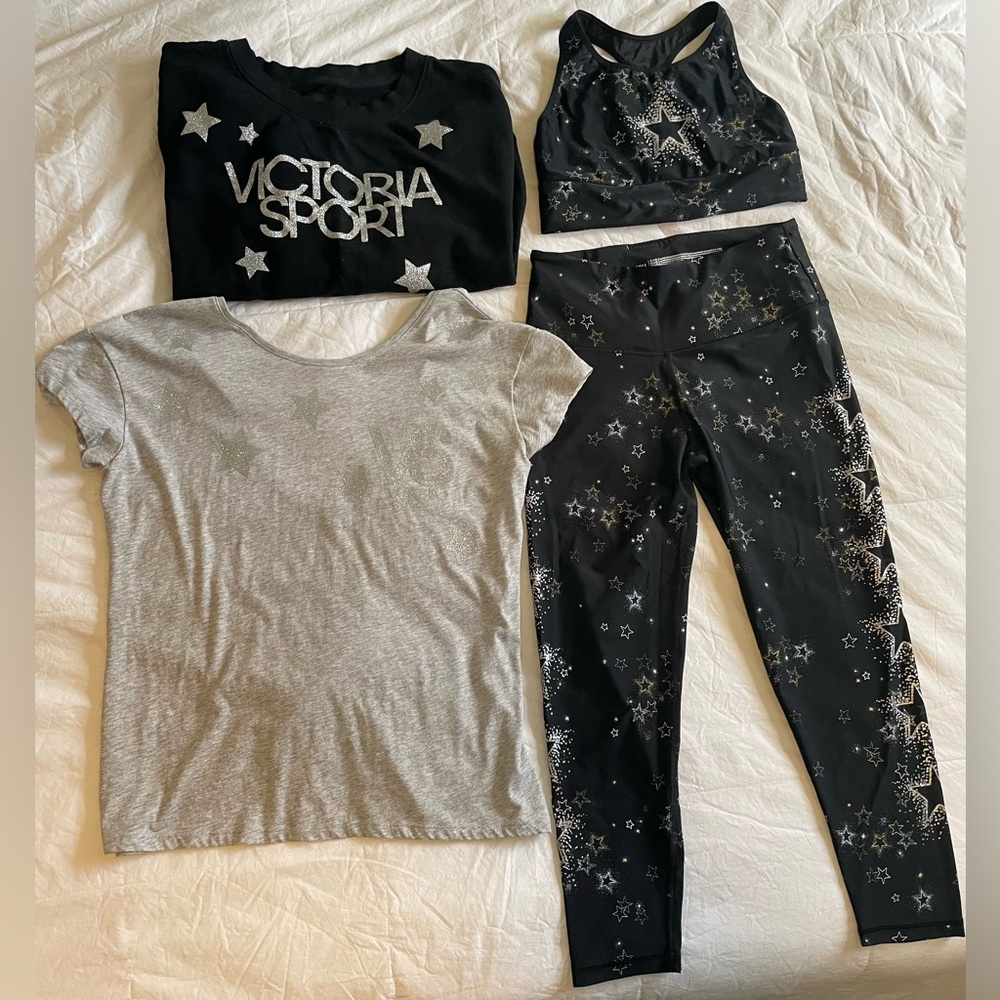Victoria Sport Star Print Activewear Set
